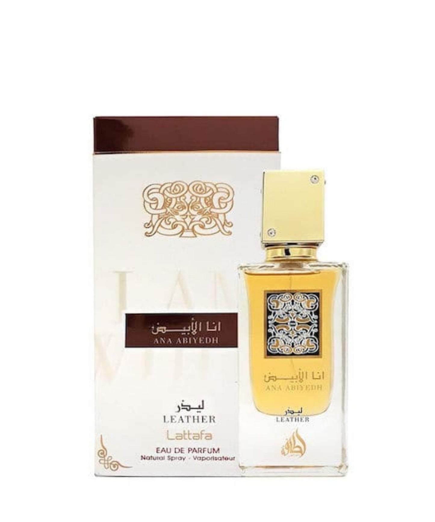 Lattafa Ana Abiyedh Leather I am White EDP