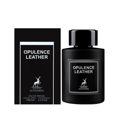 Opulence Leather by Maison Alhambra EDP