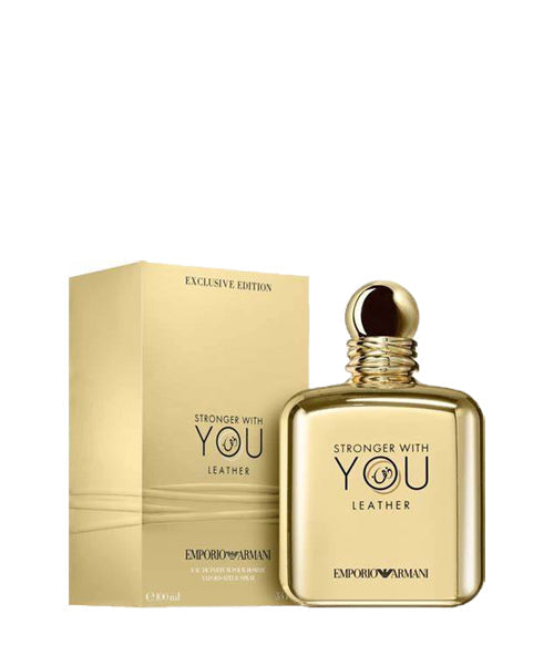 Stronger with you Leather Exclusive Edition by Emporio Armani EDP